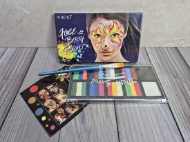 Pintura facial combinada